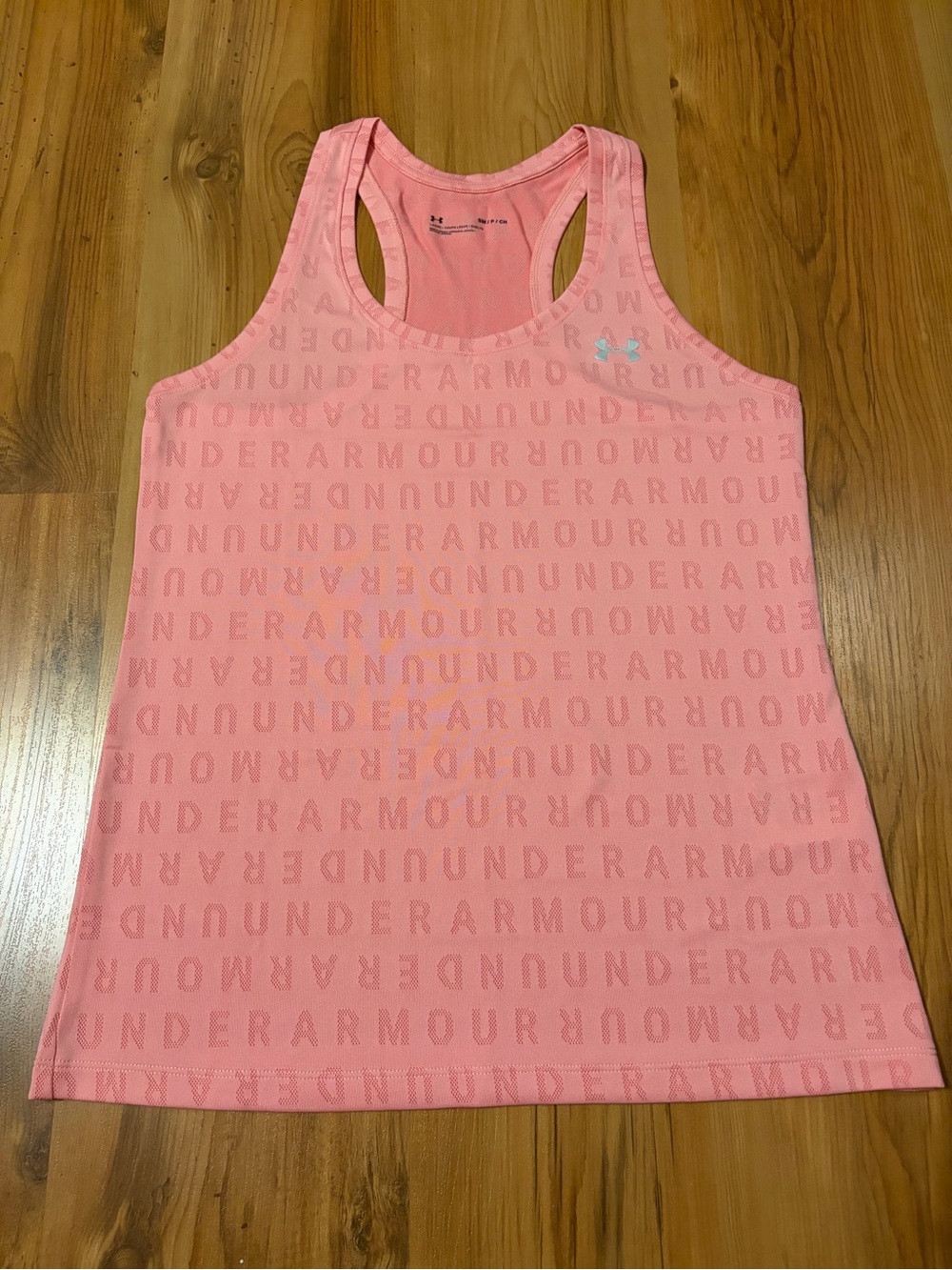Under Armour Coral Pink Racerback Performance Tank